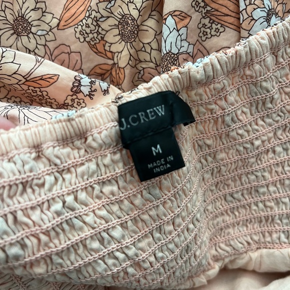 J.Crew square neck floral print poplin dress - Picture 7 of 7